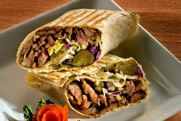 lamb shawarma wrap