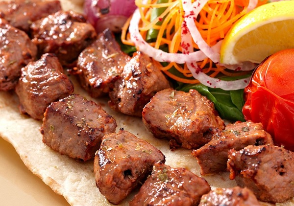 lamb cubes grill